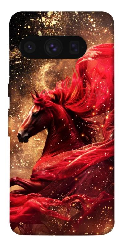 Чехол itsPrint Red sparkles Horse для Google Pixel 8 Pro, животные, купить оптом с доставкой