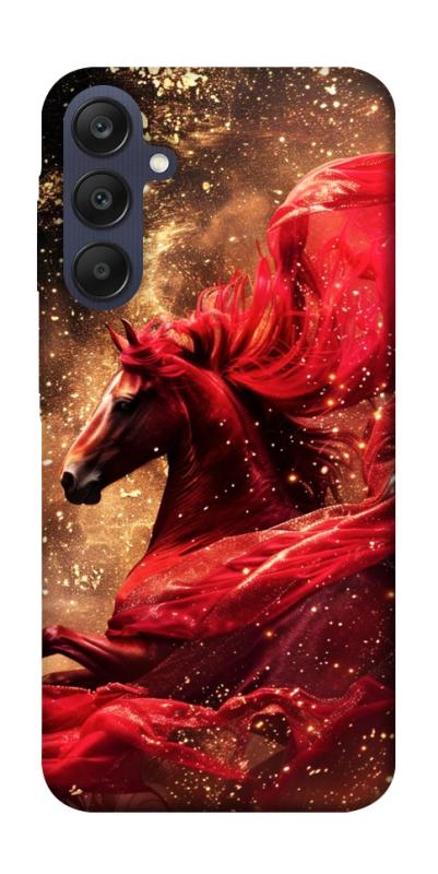 Чехол itsPrint Red sparkles Horse для Samsung Galaxy A25 5G, животные, купить оптом с доставкой