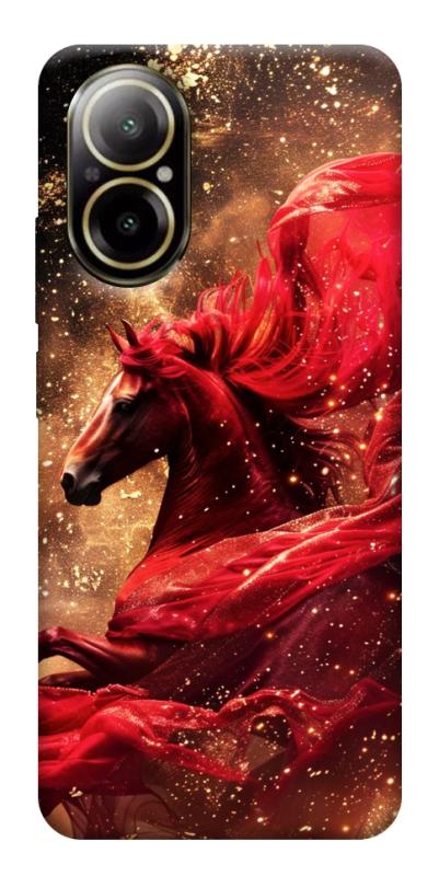 Чехол itsPrint Red sparkles Horse для Realme C67 4G, животные, купить оптом с доставкой