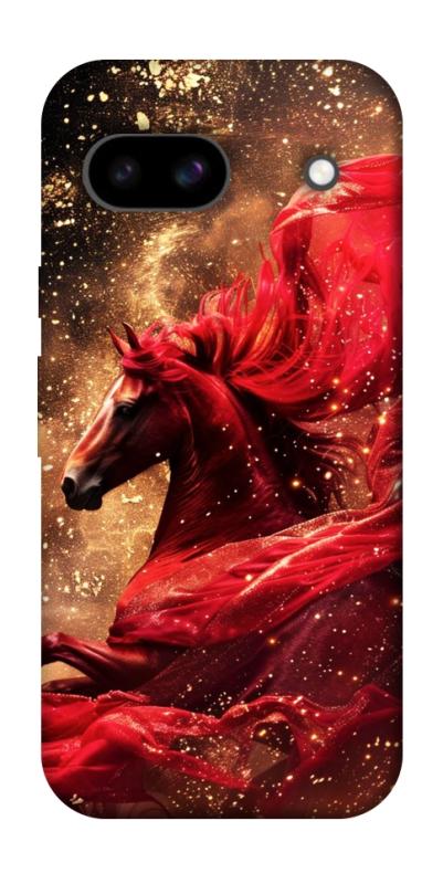 Чехол itsPrint Red sparkles Horse для Google Pixel 8a, животные, купить оптом с доставкой