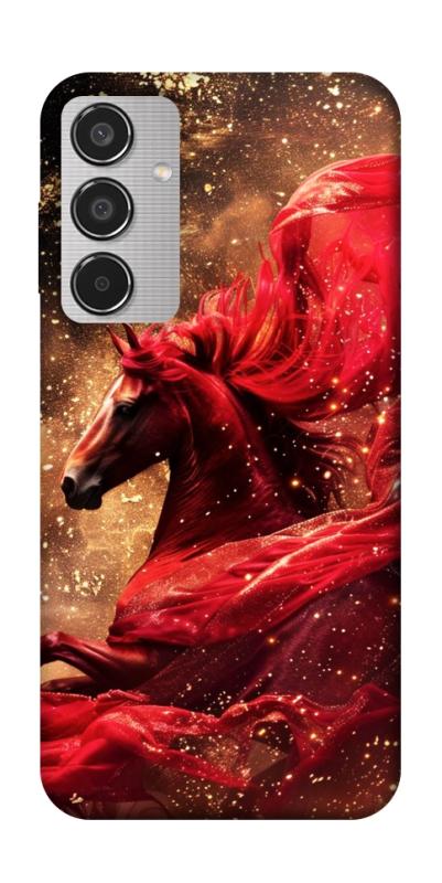 Чехол itsPrint Red sparkles Horse для Samsung Galaxy M35 5G, животные, купить оптом с доставкой
