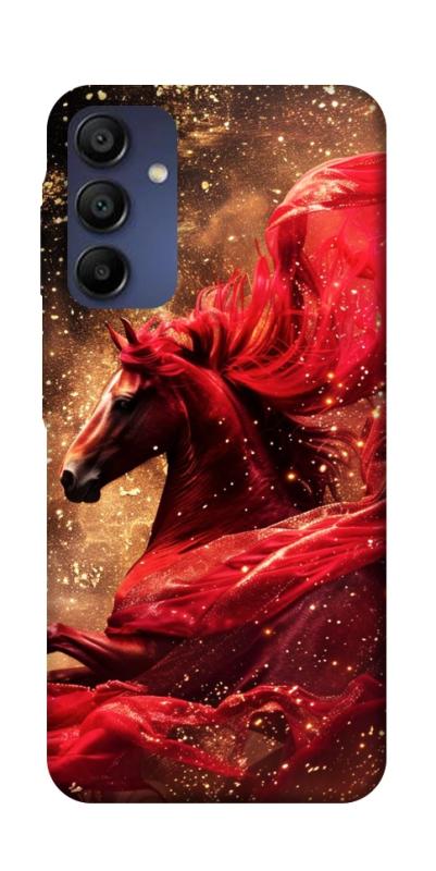 Чехол itsPrint Red sparkles Horse для Samsung Galaxy A16 5G, животные, купить оптом с доставкой