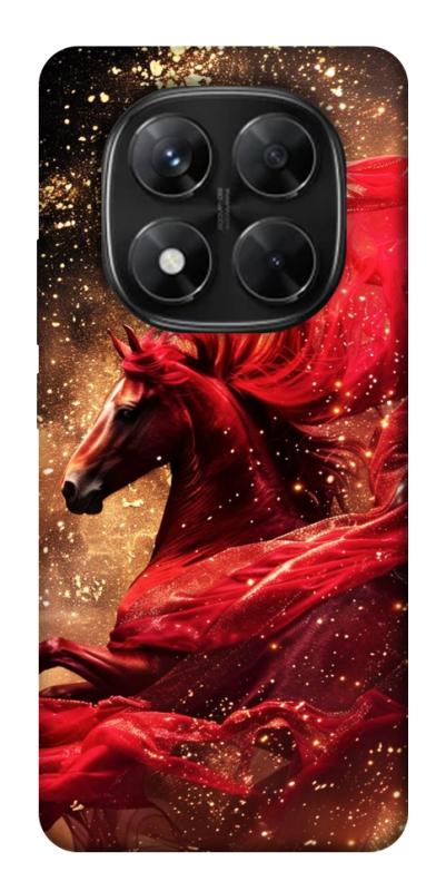 Чехол itsPrint Red sparkles Horse для Xiaomi Redmi Note 14 Pro 5G, животные, купить оптом с доставкой