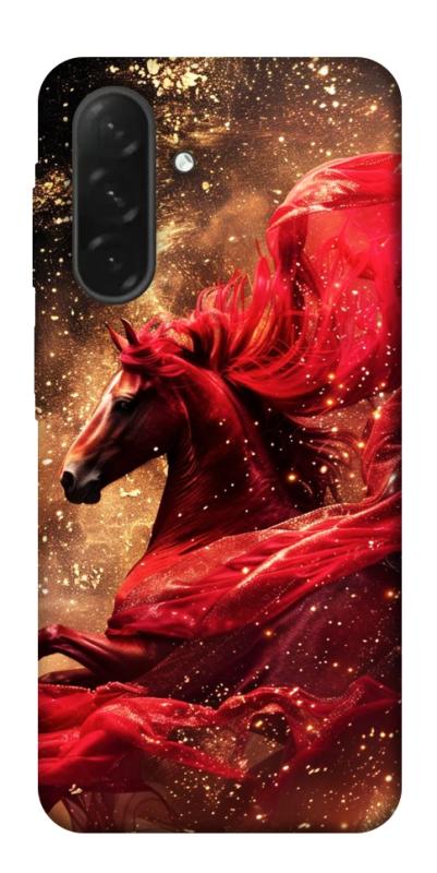 Чехол itsPrint Red sparkles Horse для Samsung Galaxy A26 5G, животные, купить оптом с доставкой