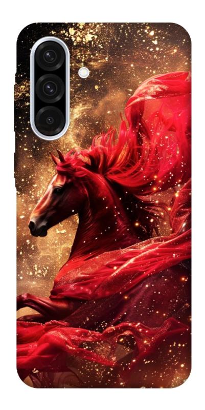 Чехол itsPrint Red sparkles Horse для Samsung Galaxy A56 5G, животные, купить оптом с доставкой