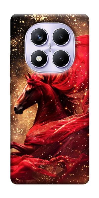 Чехол itsPrint Red sparkles Horse для Xiaomi Redmi Note 14 Pro 4G, животные, купить оптом с доставкой