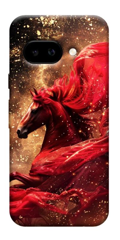 Чехол itsPrint Red sparkles Horse для Google Pixel 9a, животные, купить оптом с доставкой