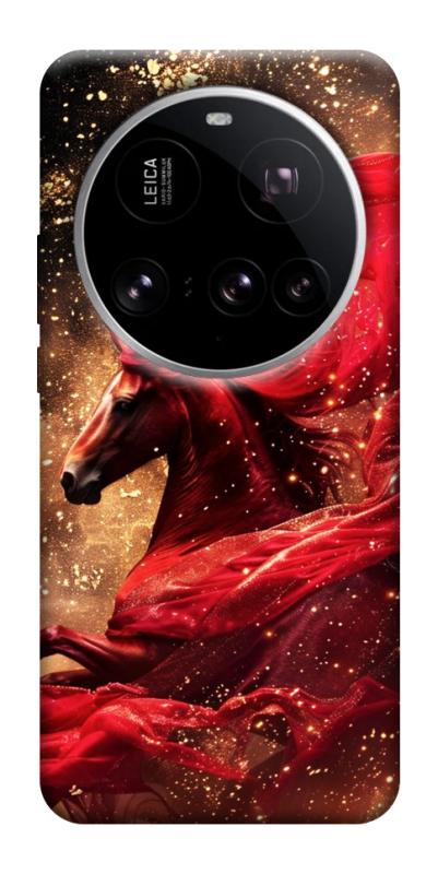 Чехол itsPrint Red sparkles Horse для Xiaomi 15 Ultra, животные, купить оптом с доставкой