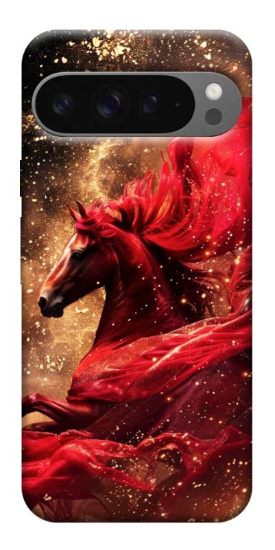Чехол itsPrint Red sparkles Horse для Google Pixel 10 Pro XL, животные, купить оптом с доставкой
