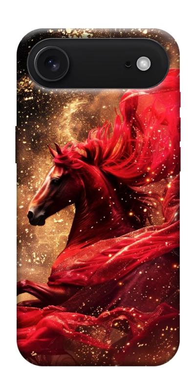 Чехол itsPrint Red sparkles Horse для Apple iPhone 17 Air (6.5"), животные, купить оптом с доставкой