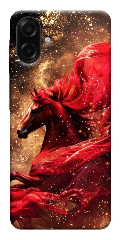 Чехол itsPrint Red sparkles Horse для Samsung Galaxy A07, животные, купить оптом с доставкой