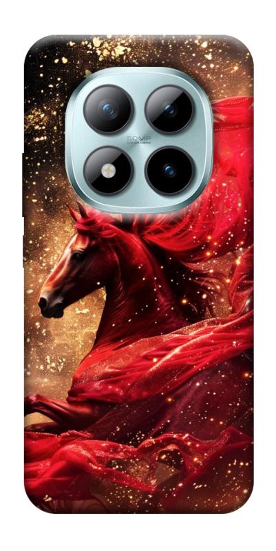 Чехол itsPrint Red sparkles Horse для Xiaomi Redmi Note 15 Pro 5G, животные, купить оптом с доставкой