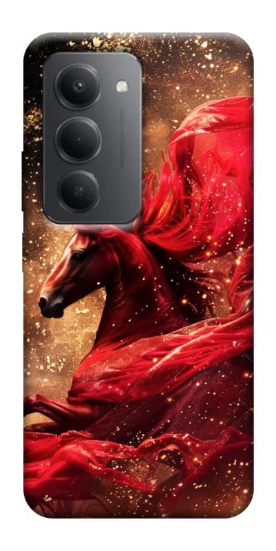 Чехол itsPrint Red sparkles Horse для Xiaomi Redmi 15 (Global), животные, купить оптом с доставкой
