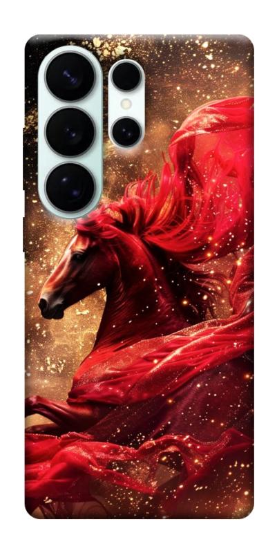 Чехол itsPrint Red sparkles Horse для Samsung Galaxy S26 Ultra, животные, купить оптом с доставкой