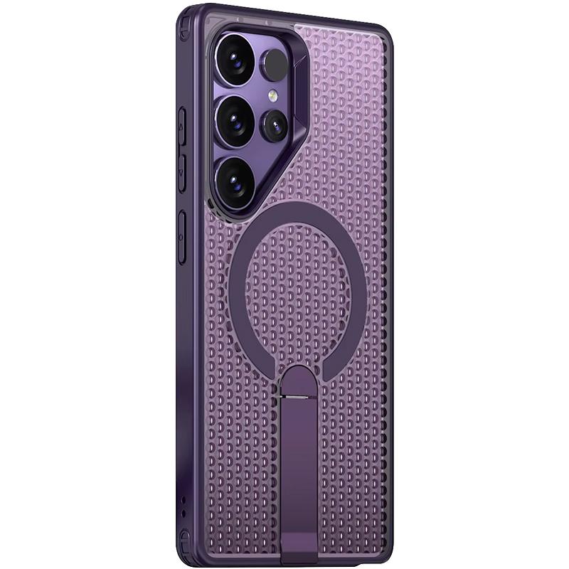 Чохол TPU Breeze with MagSafe stand для Samsung Galaxy S25 Ultra на малюнкі №2