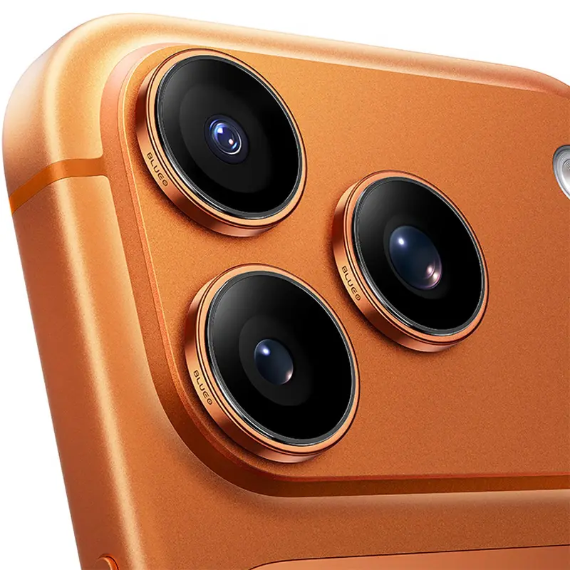 Защитное стекло BlueO Sapphire на камеру для Apple iPhone 17 Pro / 17 Pro Max, Оранжевый / Orange 1, Закаленное стекло, купить оптом с доставкой