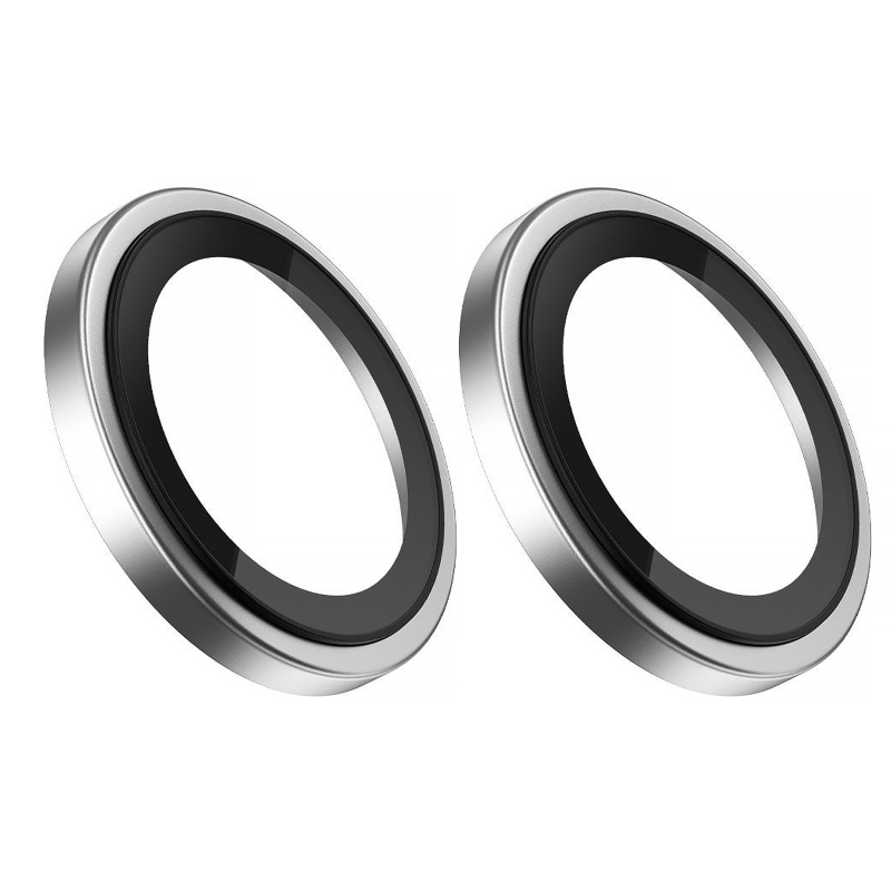 Защитное стекло BlueO Sapphire на камеру для Apple iPhone Duo (5.4/7.6"), Серебряный / Silver 1, Закаленное стекло, купить оптом с доставкой