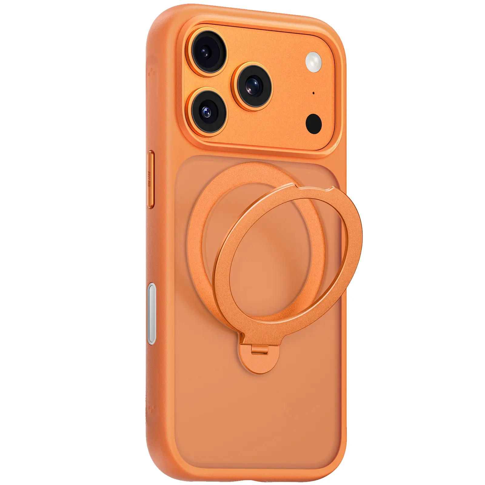TPU+PC чехол Blueo Skin Friendly 360 Rotatable Stand with MagSafe для Apple iPhone 17 Pro (6.3"), Orange, TPU+PC, купить оптом с доставкой