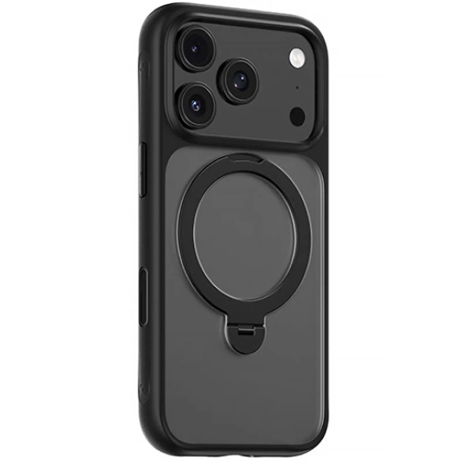 TPU+PC чехол Blueo Skin Friendly 360 Rotatable Stand with MagSafe для Apple iPhone 17 Pro Max (6.9"), Black, TPU+PC, купить оптом с доставкой