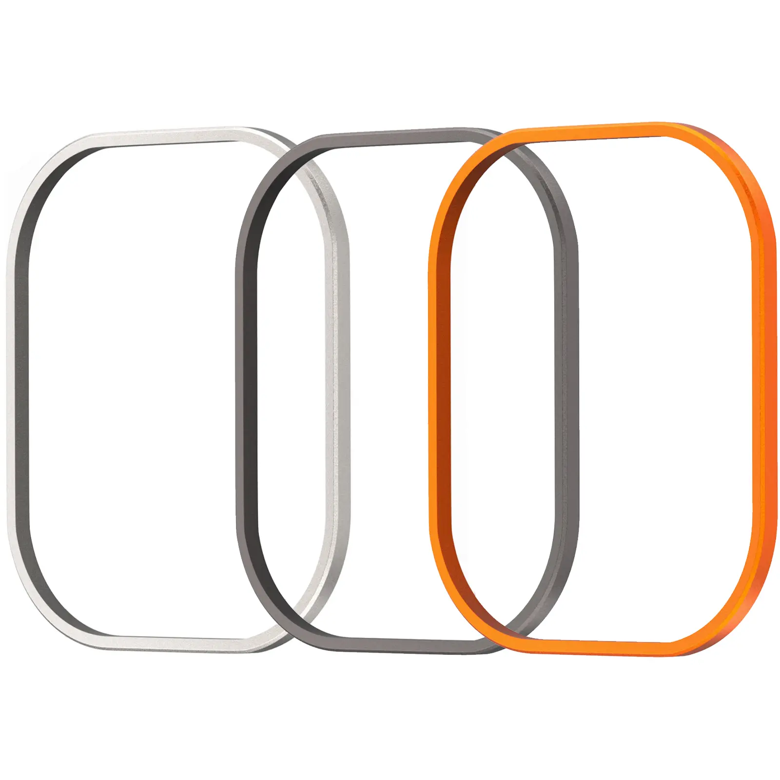 Защитная рамка BlueO Titanium Frame для Apple Watch Ultra 1/2/3 49mm, Металл, купить оптом с доставкой