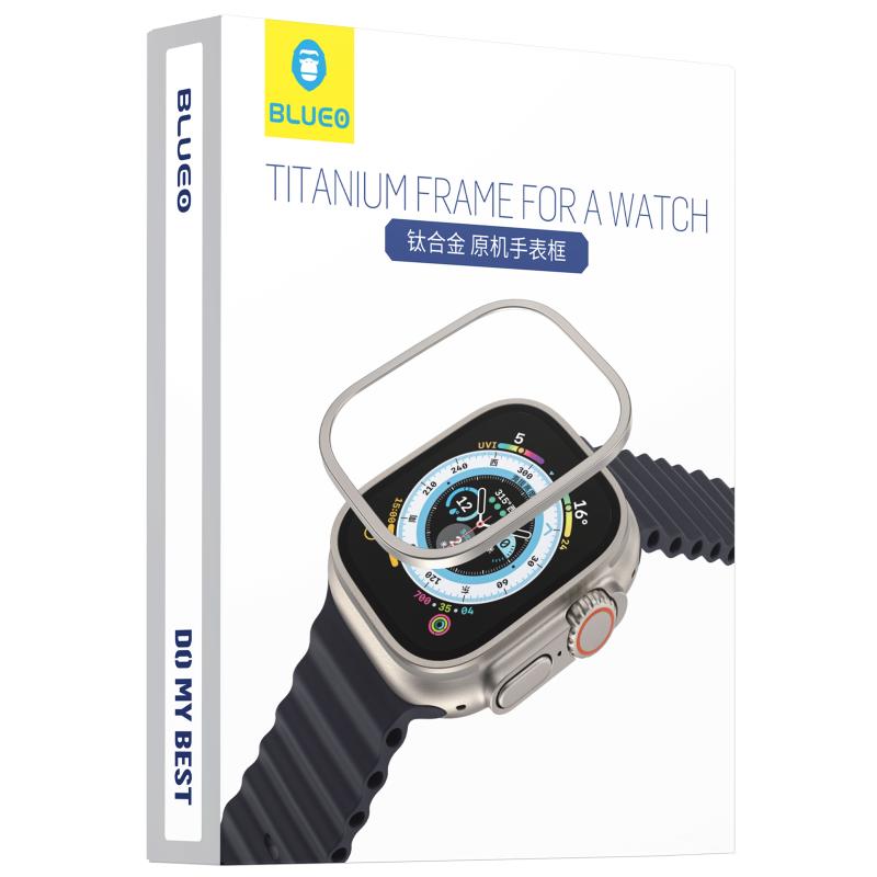 Захисна рамка BlueO Titanium Frame для Apple Watch Ultra 1/2/3 49mm на малюнкі №3