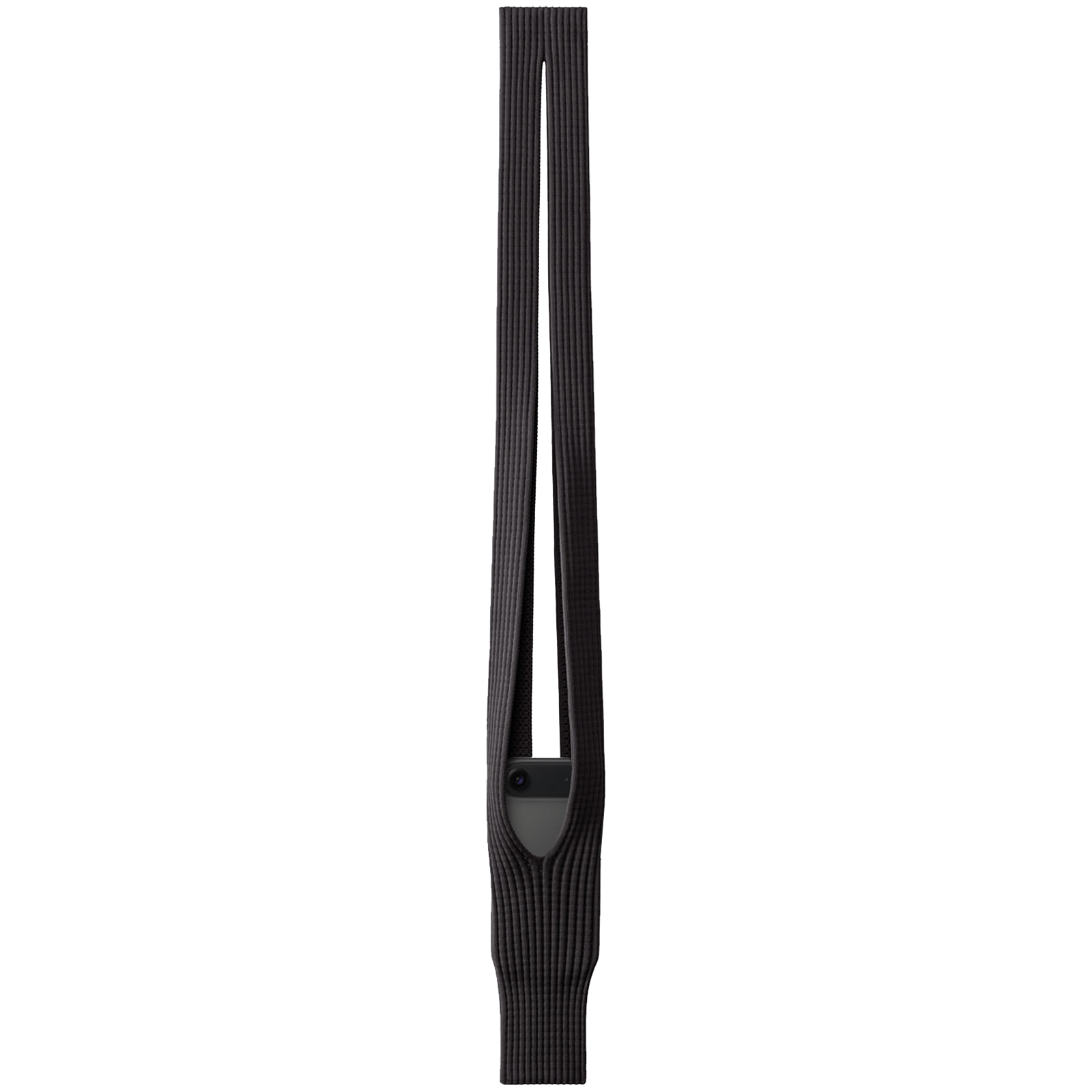 Уценка Вязаная сумка Pleated Pocket для iPhone (Size L), Поврежденная упаковка / Black 1, купить оптом с доставкой
