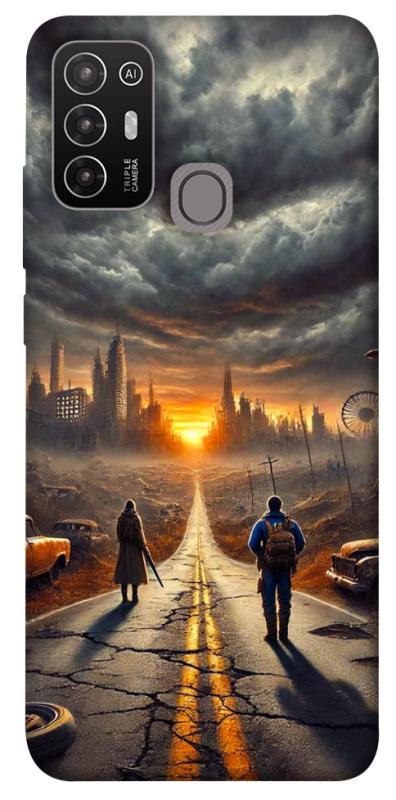Чехол itsPrint Apocalyps для ZTE Blade A52, игры, купить оптом с доставкой