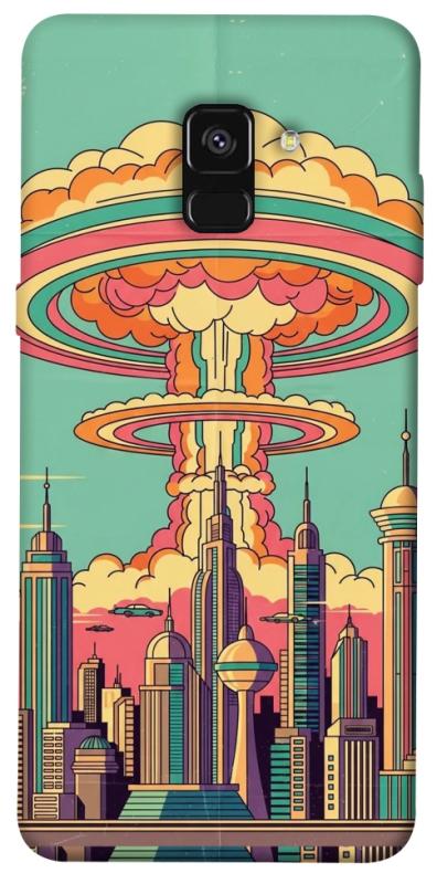 Чехол itsPrint Сolorful explosion для Samsung A530 Galaxy A8 (2018), игры, купить оптом с доставкой