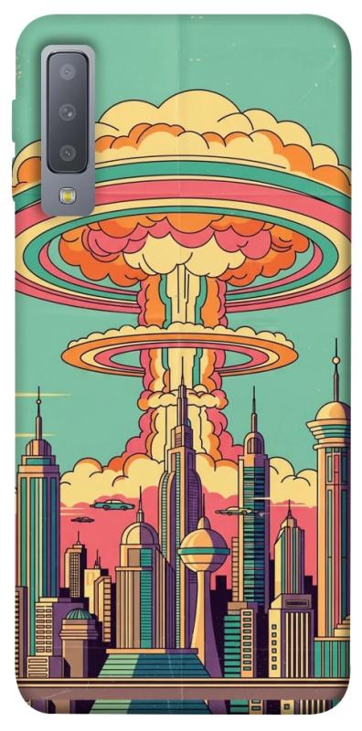 Чехол itsPrint Сolorful explosion для Samsung A750 Galaxy A7 (2018), игры, купить оптом с доставкой