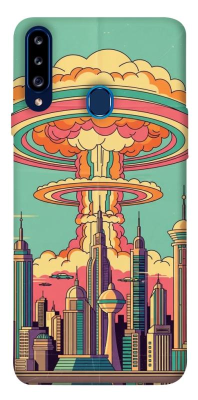 Чехол itsPrint Сolorful explosion для Samsung Galaxy A20s, игры, купить оптом с доставкой