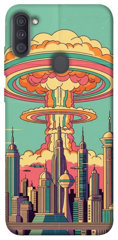 Чехол itsPrint Сolorful explosion для Samsung Galaxy A11, игры, купить оптом с доставкой