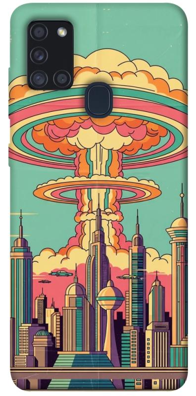 Чехол itsPrint Сolorful explosion для Samsung Galaxy A21s, игры, купить оптом с доставкой