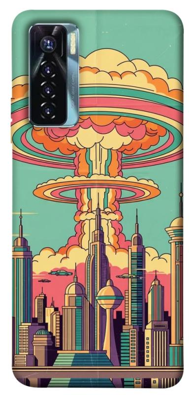 Чехол itsPrint Сolorful explosion для TECNO Camon 17 Pro, игры, купить оптом с доставкой
