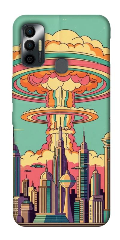 Чехол itsPrint Сolorful explosion для TECNO Spark 7, игры, купить оптом с доставкой