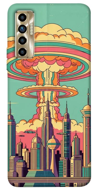 Чехол itsPrint Сolorful explosion для TECNO Camon 17P, игры, купить оптом с доставкой