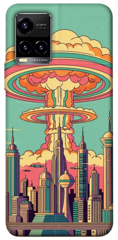 Чехол itsPrint Сolorful explosion для Vivo Y21 / Y33s, игры, купить оптом с доставкой