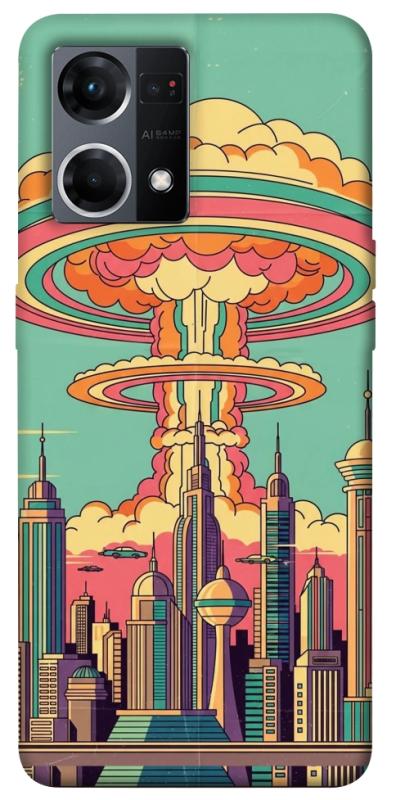 Чохол itsPrint Сolorful explosion для Oppo Reno 7 4G, ігри, купити оптом з доставкою