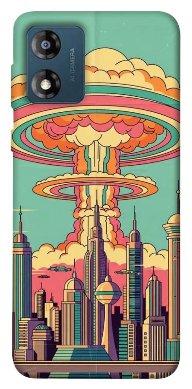Чехол itsPrint Сolorful explosion для Motorola Moto E13, игры, купить оптом с доставкой
