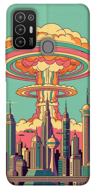 Чехол itsPrint Сolorful explosion для ZTE Blade A52, игры, купить оптом с доставкой
