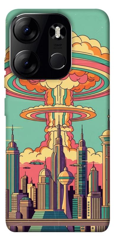 Чехол itsPrint Сolorful explosion для Tecno Spark Go 2023, игры, купить оптом с доставкой