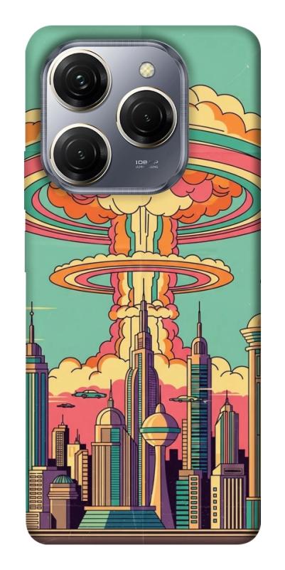 Чехол itsPrint Сolorful explosion для TECNO Spark 20 Pro, игры, купить оптом с доставкой