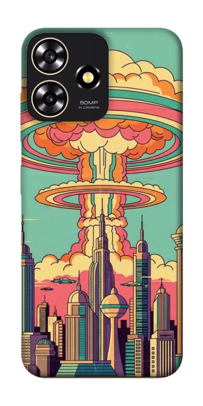 Чехол itsPrint Сolorful explosion для ZTE Blade A73 4G, игры, купить оптом с доставкой