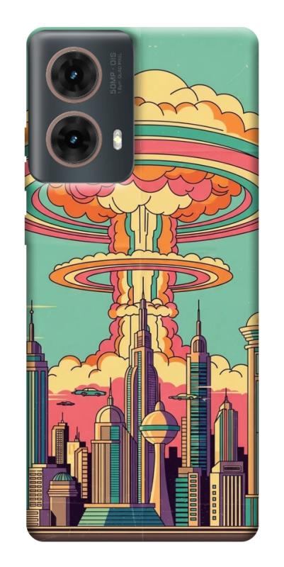 Чехол itsPrint Сolorful explosion для Motorola Moto G85, игры, купить оптом с доставкой