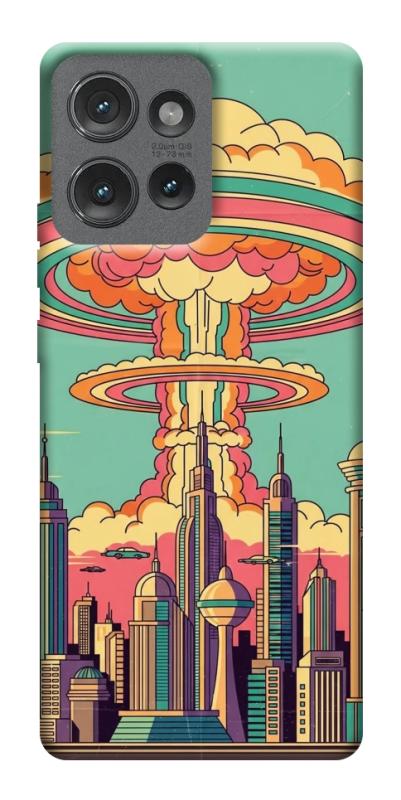 Чехол itsPrint Сolorful explosion для Motorola Edge 50, игры, купить оптом с доставкой