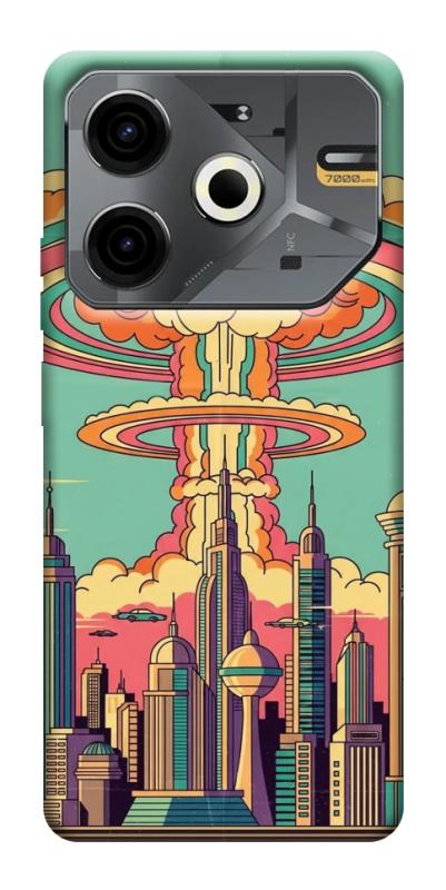 Чехол itsPrint Сolorful explosion для TECNO Pova 6 Neo (LI6), игры, купить оптом с доставкой