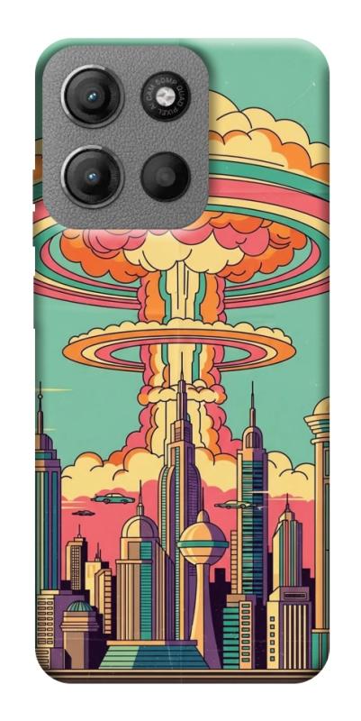 Чехол itsPrint Сolorful explosion для Motorola Moto G15 4G, игры, купить оптом с доставкой