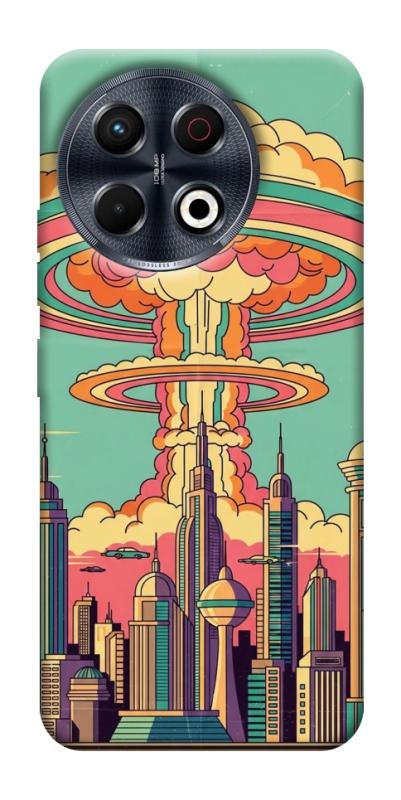 Чехол itsPrint Сolorful explosion для TECNO Spark 30 Pro (KL7), игры, купить оптом с доставкой