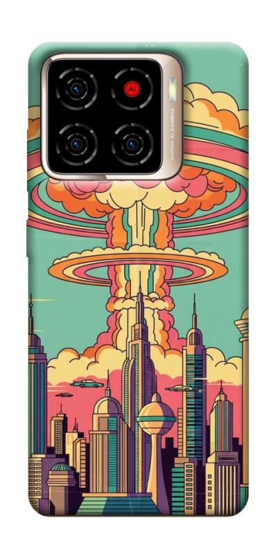 Чехол itsPrint Сolorful explosion для ZTE Blade A56, игры, купить оптом с доставкой
