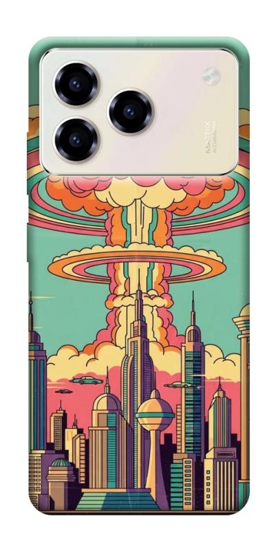 Чехол itsPrint Сolorful explosion для ZTE Blade A76, игры, купить оптом с доставкой