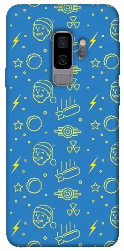 Чехол itsPrint Fallout pattern для Samsung Galaxy S9+, игры, купить оптом с доставкой